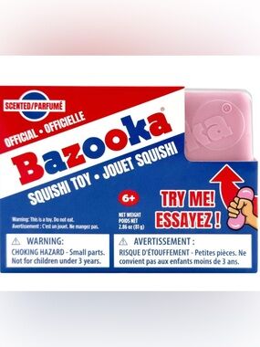 Bazooka Scented Squishi Squeeze Toy